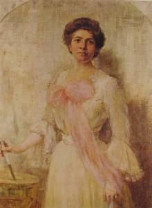 Cesare Laurenti: La contessa Paolina Giustiniani Toso, 102 x 85, collezione privata Venezia